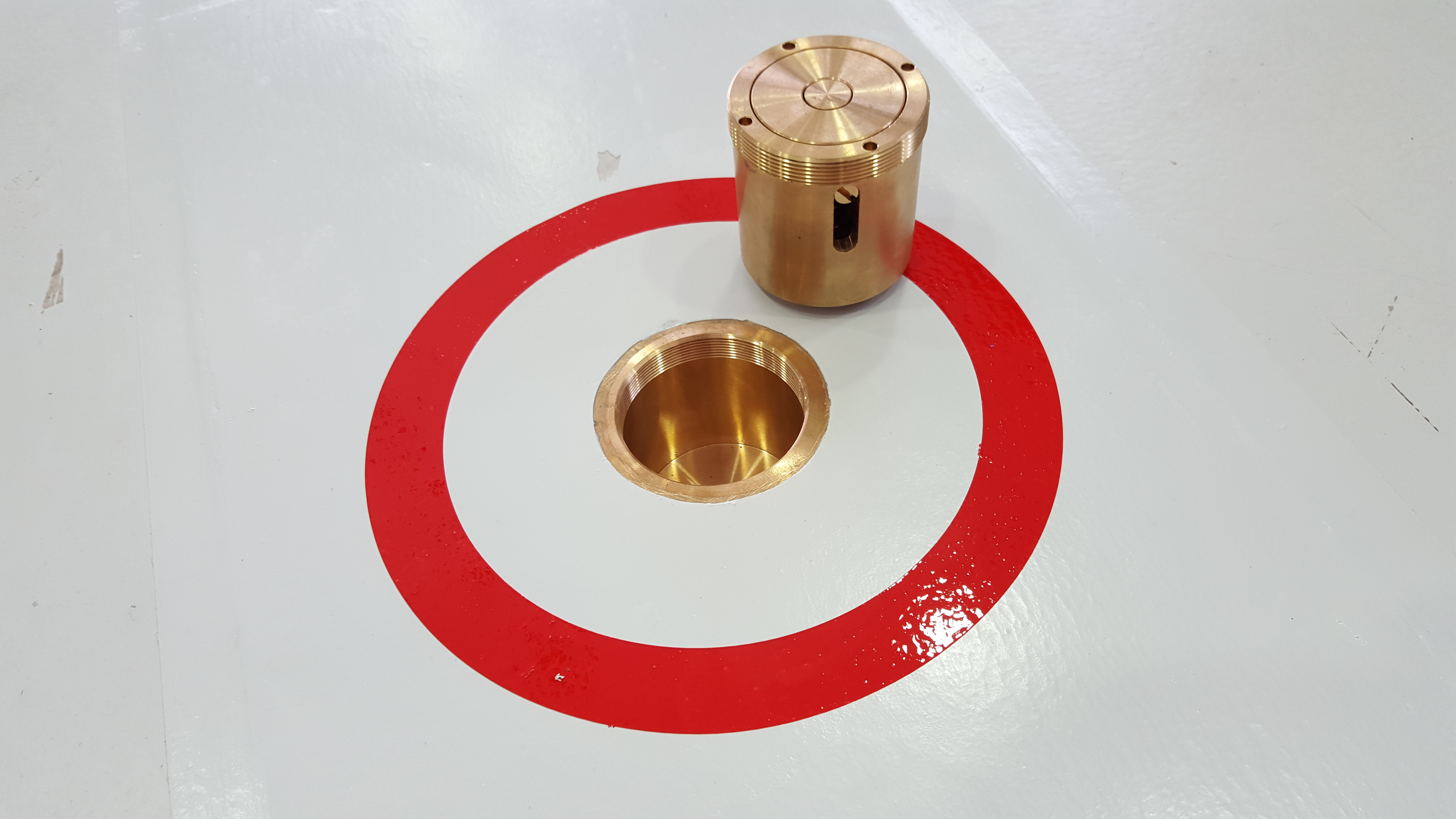 Removable Plunger Earth Receptacle 